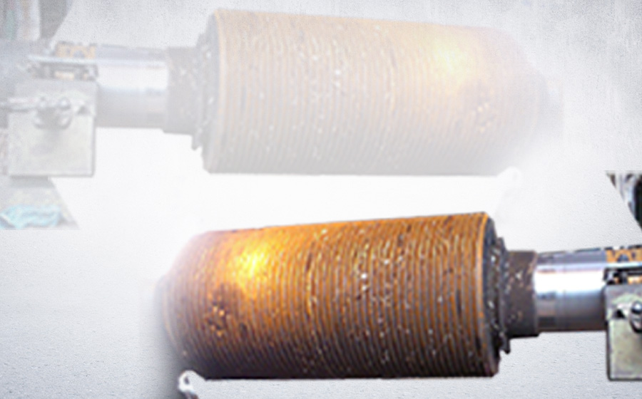 Heavy-duty industrial rollers used in sugar processing technology, showcasing their robust design and suitability for continuous, high-capacity sugar milling operations.
