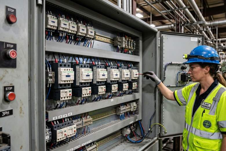 contactor and relay selection for industrial motor starters